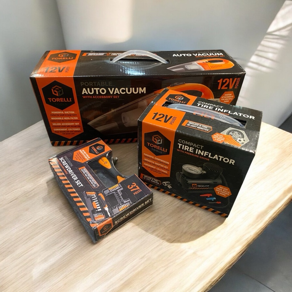 Torelli Auto Essentials 3 Piece Set